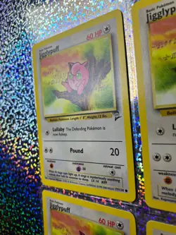 2000 Unlimited Pokemon TCG Base Set 2 Regular Non-Holo 77/130 Jigglypuff (x4) - Image 5