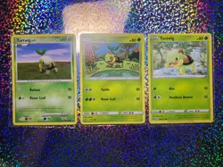 Pokemon TCG Regular Turtwig: Majestic Dawn 77/100 (Damaged); Ultra Prism 7/156 - Image 1