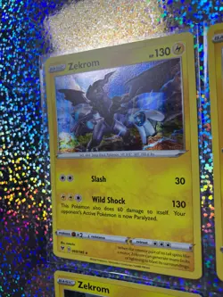 Pokemon TCG Rare Holo Zekrom: Celebrations 010/025; Vivid Voltage 060/185 - Image 4