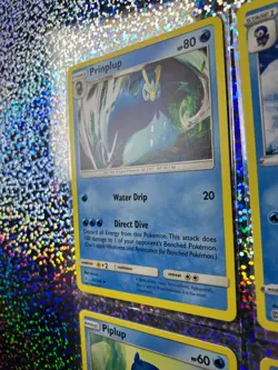 Pokemon TCG Cosmic Eclipse Regular: 55/236 Prinplup; 54/236 Piplup - Image 5