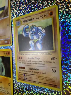 Pokemon TCG Regular Machop: Expedition Base Set 117/165; Lucario Half Deck 5/11 - Image 3