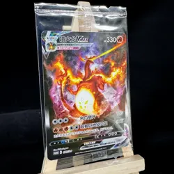 Pokemon S-Chinese SWSH Promo Card 080/S-P Charizard Vmax Holo Rare from Gift Box - Image 2