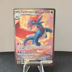 Pokemon TCG Salamence ex 187/159 Sv09 Journey Together Holo Special Illustratio. - Image 1