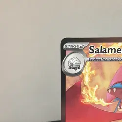 Pokemon TCG Salamence ex 187/159 Sv09 Journey Together Holo Special Illustratio. - Image 2