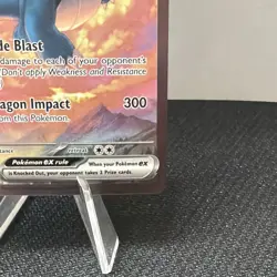 Pokemon TCG Salamence ex 187/159 Sv09 Journey Together Holo Special Illustratio. - Image 4