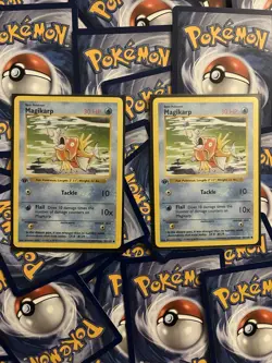 Pokemon TCG Magikarp Base Set Shadowless 1st Edition 35/102 Regular - Image 2