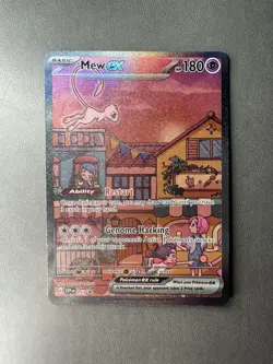 Pokemon TCG Mew ex Full Art SIR Promo Holo 151 UPC 053 NM - Image 1
