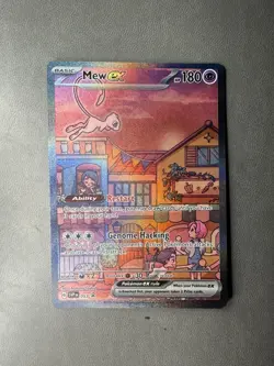 Pokemon TCG Mew ex Full Art SIR Promo Holo 151 UPC 053 NM - Image 2