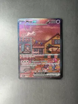 Pokemon TCG Mew ex Full Art SIR Promo Holo 151 UPC 053 NM - Image 3