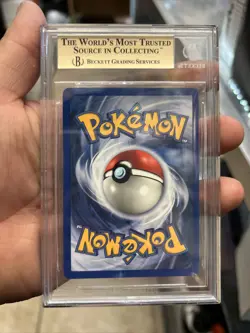 1999 GYARADOS POKEMON TCG BASE SET BGS 9.5 Gem Mint Vintage Holo Rare - Image 2