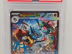 Pokemon 2025 Mega Lucario ex 179/132 SIR Mega Evolution Gem Mint PSA 10 🔥🔥 - Image 3