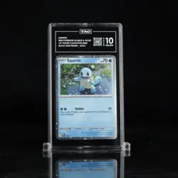 Squirtle - 048 (Cosmos Holo) from Pokemon 151 Poster Collection TAG Gem Mint 10 - Image 1