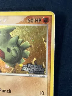 2004 Larvitar 🌀 63/109 Team Rocket Returns STAMPED Reverse Holo Pokemon TCG - Image 4