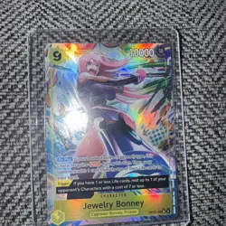 Jewelry Bonney Alternate Art OP13-108 Carrying On His Will One Piece TCG - Image 1