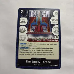 The Empty Throne OP13-099 English C Carrying On His Will One Piece Card Game NM - Image 1