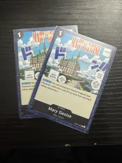 x2 Mary Geoise OP05-097 Common Awakening Of The New Era One Piece CCG - Image 1