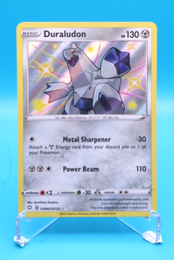 Pokemon Card Duraludon SV092/SV122 Shining Fates Shiny Vault Holo Rare NM - Image 1