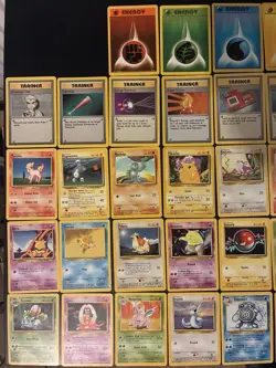 Base Set Pokemon Cards Bundle x 46 Good Condition 1999 WOTC - Image 3