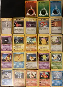 Base Set Pokemon Cards Bundle x 46 Good Condition 1999 WOTC - Image 3