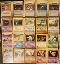 Base Set Pokemon Cards Bundle x 46 Good Condition 1999 WOTC - Image 3