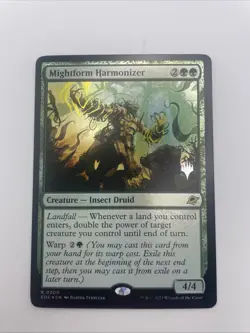 1xMTG Mightform Harmonizer-Edge of Eternities-LP Foil Promo Pack - Image 1