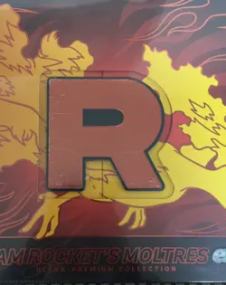 Pokemon TCG Team Rocket’s Moltres Ex UPC Ultra Premium Collection - New & Sealed - Image 4