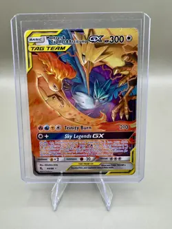 Pokemon TCG Moltres Zapdos Articuno GX 44/68 Hidden Fates NM/Mint Condition - Image 1