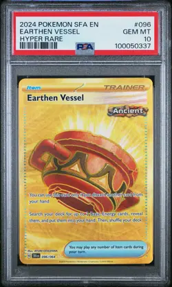 PSA 10 GEM MINT Earthen Vessel 096/064 POKEMON SV: Shrouded Fable :: GOLDIE :: - Image 1