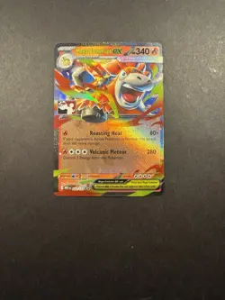 Mega Camerupt ex Play! Stamp Pokemon Prize Pack Series 8 MEG022/132 - PACK FRESH - Image 1