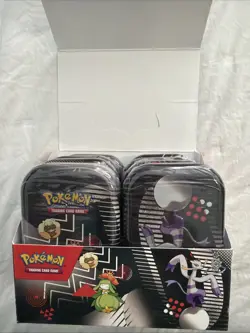 Pokemon TCG Black Bolt And White Flare Unova Mini Tin Set of 8 with Display Box! - Image 1