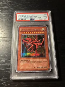 Slifer the Sky Dragon (Secret Rare) GBI-001 Yu-Gi-Oh! - Image 1