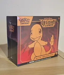 Obsidian Flames ETB Scarlet & Violet Pokemon TCG Factory Sealed ETB - Image 1