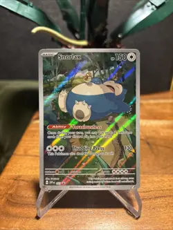 Pokemon TCG Snorlax #51 Scarlet & Violet 151 Promo Card Near Mint Condition - Image 1