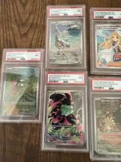 Pokemon TCG PSA Graded Cards Set of 7 (All 9s an 8 and 1 PSA 10) - Image 3