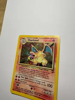 Pokemon Card | Charizard Holo 4/130 Base Set 2 | Vintage WOTC Rare 90s TCG Shiny - Image 4