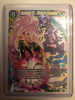 Dragon Ball Super Card Game - BT8-122 SPR - Android 21, Violent Predator *NM* - Image 1