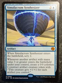 Simulacrum Synthesizer - Outlaws of Thunder Junction (MTG) - Image 1