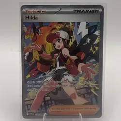 Pokemon White Flare Hilda NM SIR 171/086 Special Illustration Rare - Image 1