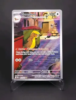 Gumshoos 153/132 Illustration Rare Pokemon Mega Evolution - Image 1