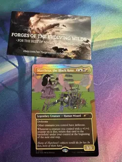 Marchesa, the Black Rose Foil Featuring: Jay Howell Secret Lair SLD - Image 1