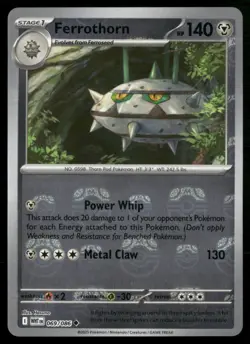 Ferrothorn (Master Ball Pattern) SV: White Flare 069/086 Pokemon TCG - Image 1