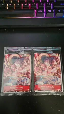 One Piece TCG Monkey.D.Luffy P-006 Retail Promo Cards SEALED - Image 1