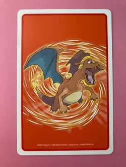 Poliwhirl pokemon Playing Poker Card Fire Red Charizard Nintendo Japanese - Image 4