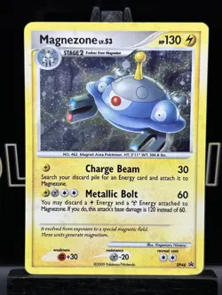 Magnezone DP44 Black Star Promo Cosmos Holo Pokemon Card LP 2009 - Image 3
