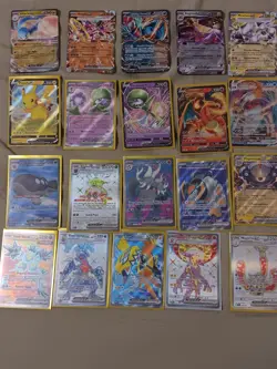 1800 Pokemon Card Bulk common, uncommon, rare+ mix of 10 (EX, V, or VMAX) - Image 3