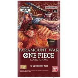 One Piece TCG Paramount War OP-02 Booster Pack, 12-Card Sealed Pack - Image 2