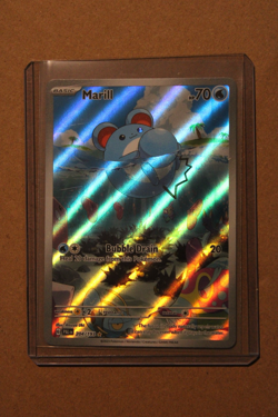 Pokemon TCG Marill 204/193 Sv02: Paldea Evolved Holo Near Mint Full Art - Image 1