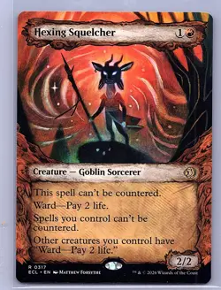 Hexing Squelcher - 317 - MTG: Lorwyn Eclipsed - Showcase - Regular - Image 1