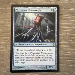 Phyrexian Metamorph Release Promo FOIL New Phyrexia MTG NM Magic: The Gathering - Image 1