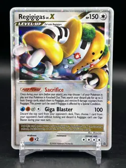 Regigigas LV.X DP30 Diamond and Pearl Holo Promo Pokemon TCG LP/LP+ - Image 1